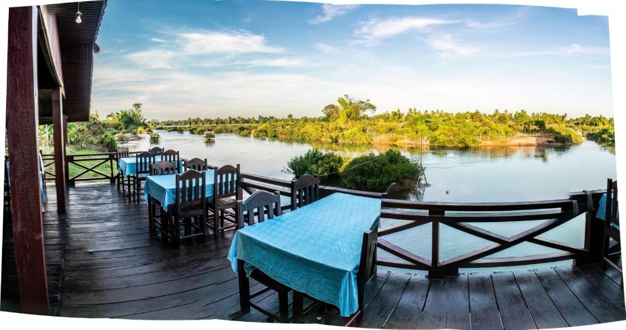 Chanhthida Guesthouse And The River Front Restaurant Ban Khon Zewnętrze zdjęcie