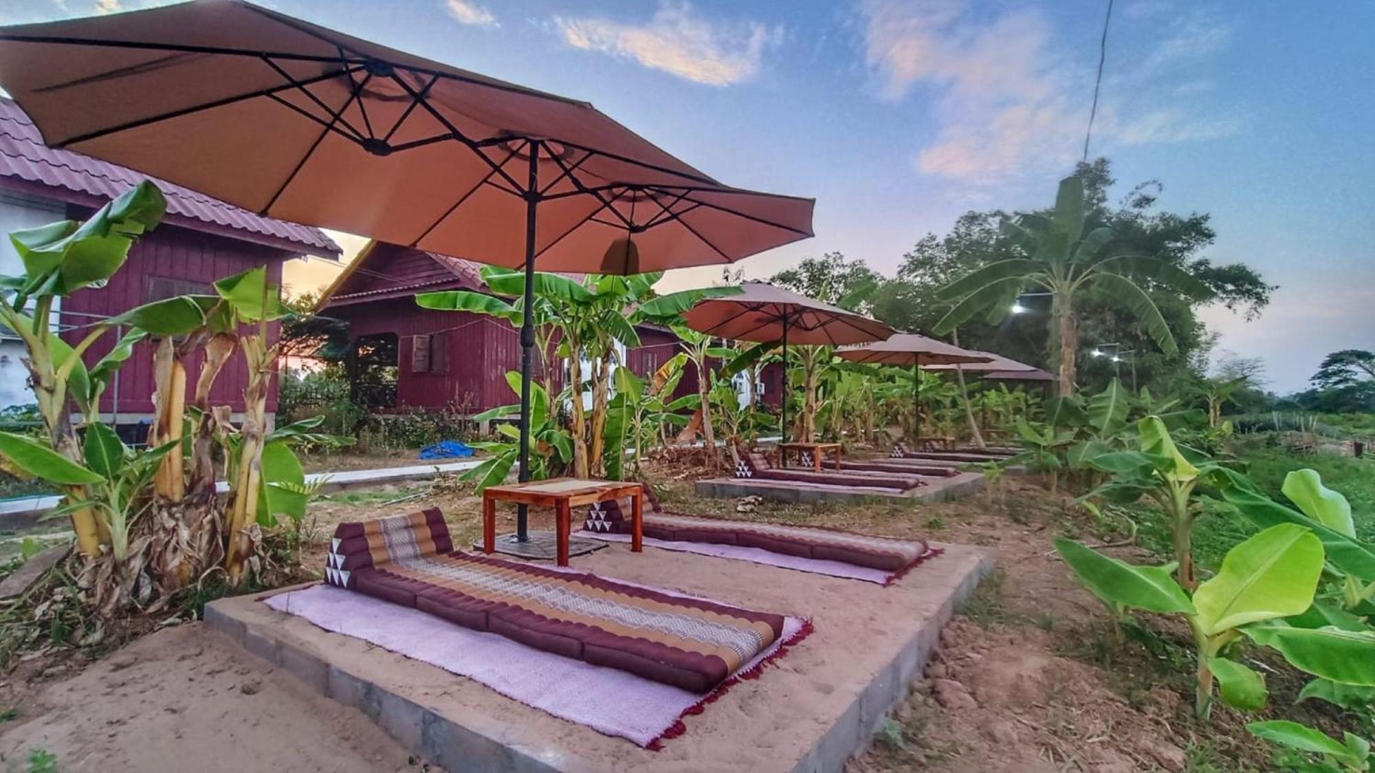 Chanhthida Guesthouse And The River Front Restaurant Ban Khon Zewnętrze zdjęcie