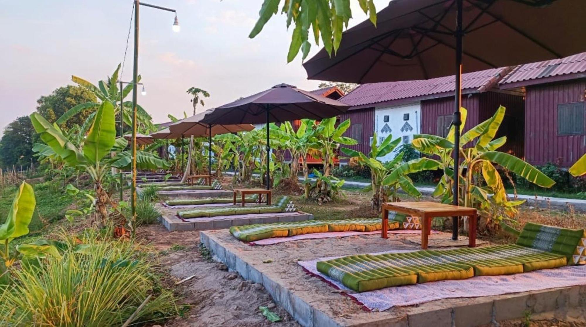 Chanhthida Guesthouse And The River Front Restaurant Ban Khon Zewnętrze zdjęcie