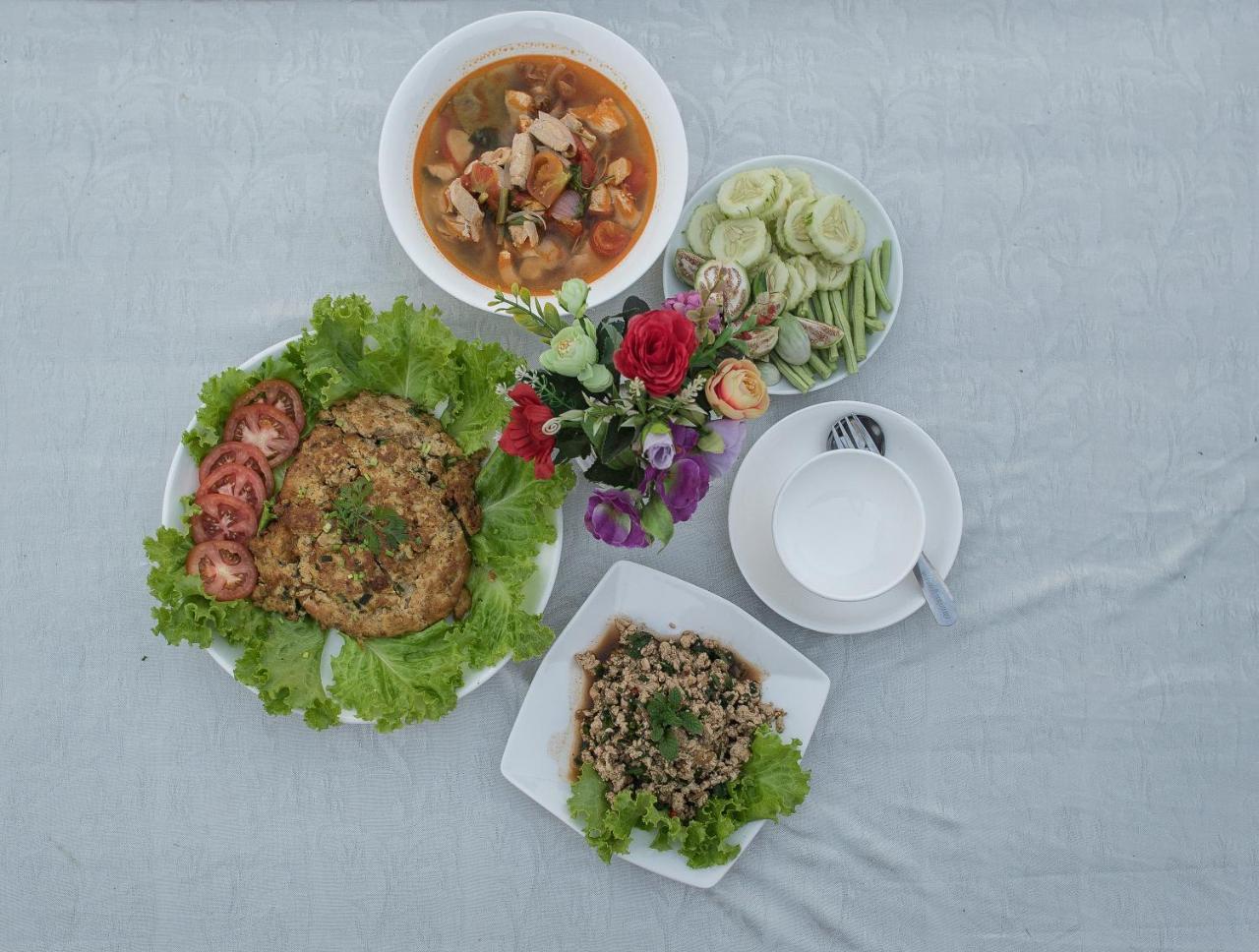 Chanhthida Guesthouse And The River Front Restaurant Ban Khon Zewnętrze zdjęcie