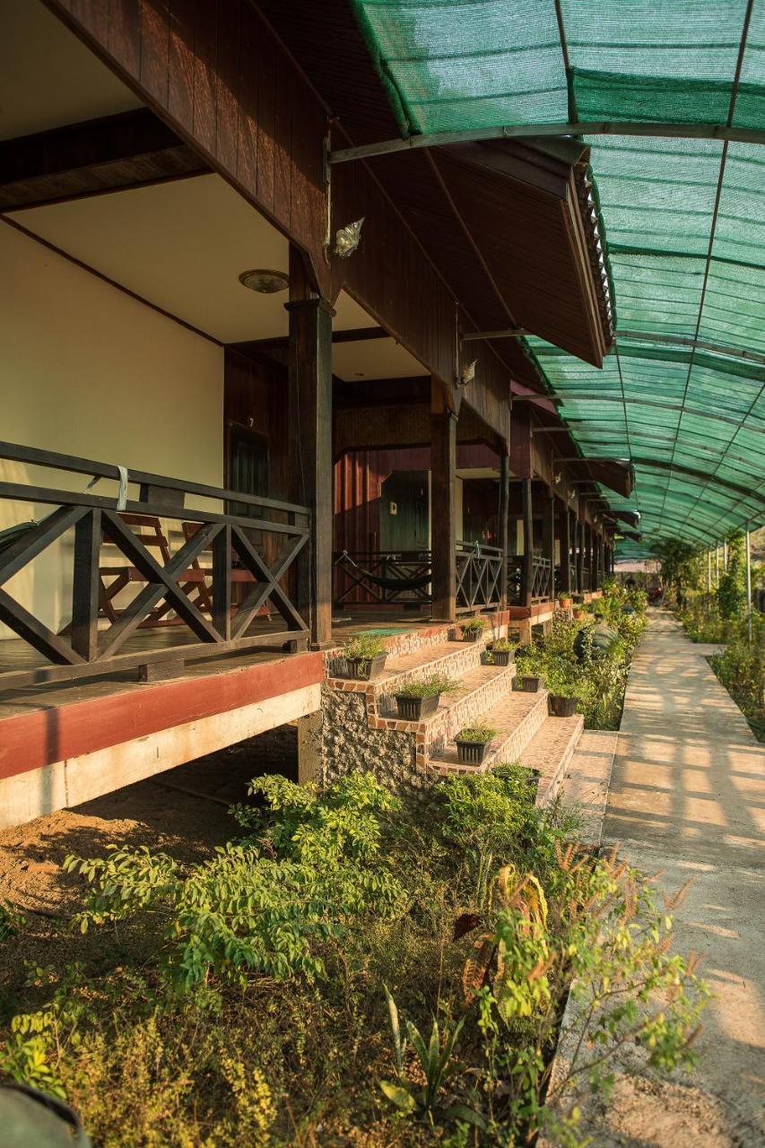 Chanhthida Guesthouse And The River Front Restaurant Ban Khon Zewnętrze zdjęcie