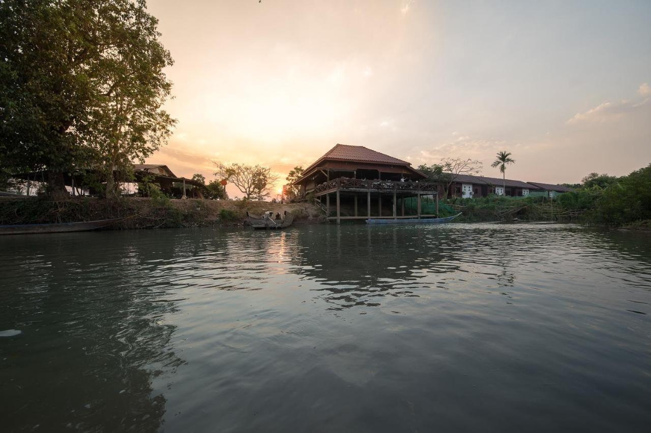 Chanhthida Guesthouse And The River Front Restaurant Ban Khon Zewnętrze zdjęcie